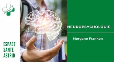 a person holding a brain map of a brain