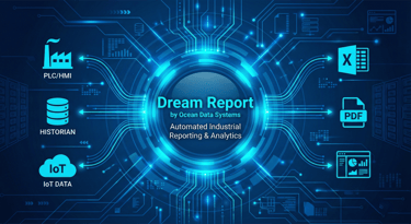 Ocean Data Systems' Dream Report is a "programming-free" automated reporting and dashboarding soluti