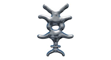 logo zyggyz métallique