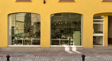 foto negozio il verde dentro