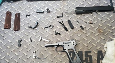 Remington 1911 Beaver Tail Install