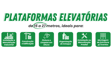 Plataformas elevatórias em Araxá MONDULAR