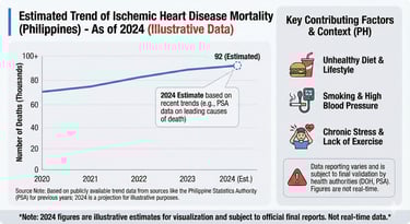 Heart attack problems in the Philippines