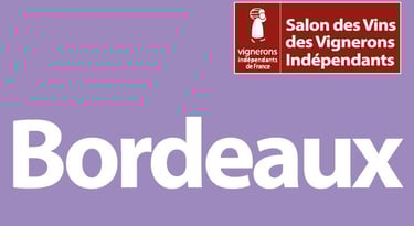 Closerie de Chanteloup Salon des vignerons indépendants de Bordeaux du 14 au 16 mars 2025