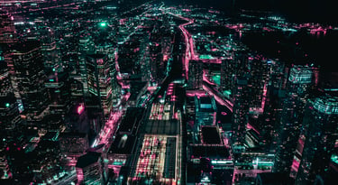 Toronto Ontario at Night