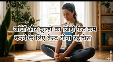 जांघों और कूल्हों का जिद्दी फैट कम करने के लिए बेस्ट योगा स्ट्रेचेस