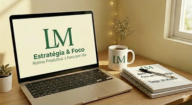 Organizando rotina de afiliada com uma hora de disponibilidade 