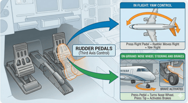 a plane with a jet engine and a jet engine