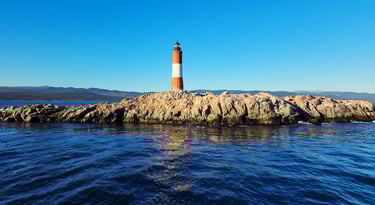 Lighthouse and Island at the end of the World, Beagle Channel