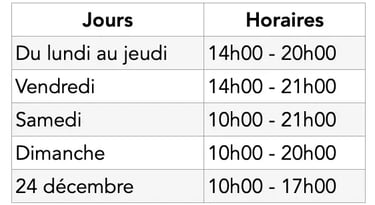 marche de noel montbeliard horaires