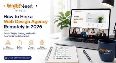 Hire a web design agency remotely