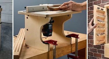Woodworking project plan for beginner carpenters