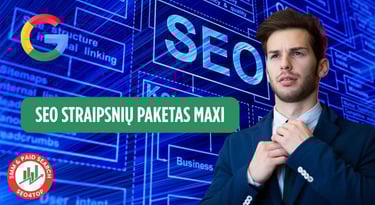 SEO straipsnių paketas MAXI