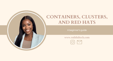 containers, clusters and red hat