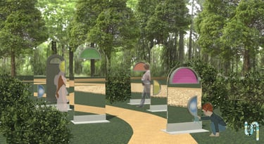 Rendu photoréaliste d'un projet de design, Cistude Nature, par Versus architecte d'intérieur