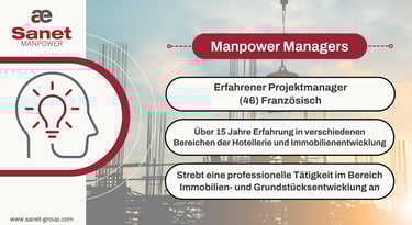 Erfahrener Projektmanager