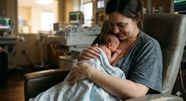 Cuidados del bebe prematuro en el hospital y en la casa