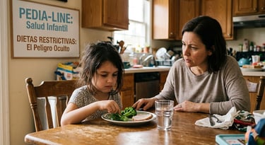 El peligro de las dietas en niños