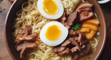 Close-up of colorful sushi rolls arranged on a wooden platter with tropical garnishes.
