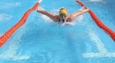 Pool Gala Butterfly Race Winner