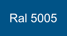 Teinte bleu sécurité RAL 5005