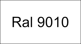 Teinte blanche RAL 9010