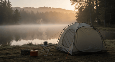 Effortless camping solutions featuring easy setup camping gear like quick pitch tent