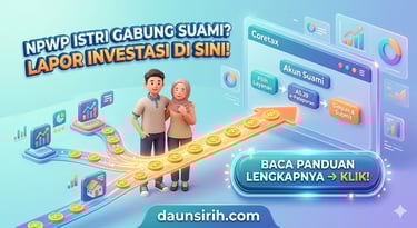 cara lapor investasi npwp gabungan