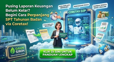 cara perpanjang spt tahunan badan coretax