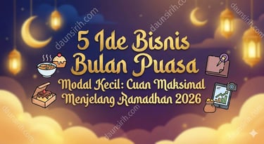 Ide Bisnis Bulan Puasa Modal Kecil