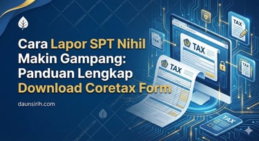 Cara Lapor SPT Nihil dengan Coretax Form