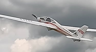 Mike G FMS Fox Glider (cloudy) 