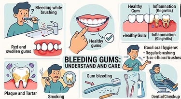 Bleeding gums understand and care