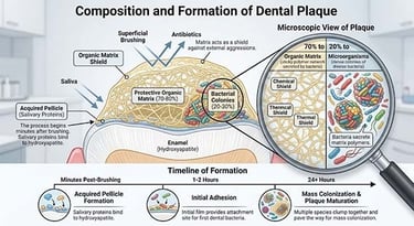 Formation and Structure of Buccal Biofilm (Dental Plaque)
