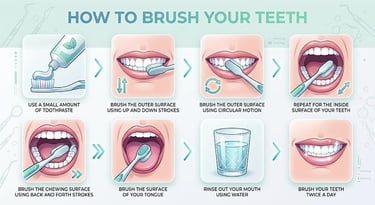 How to brush your teeth | method