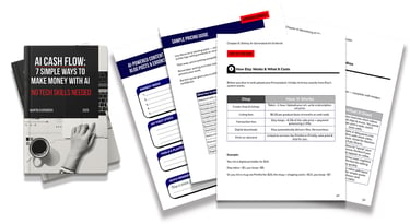 inside pages of the AI Cashflow book