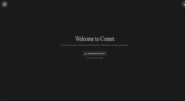 perplexity-comet-downlaod-page-screenshot