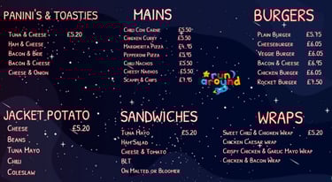 main menu