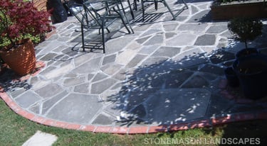 Crazy Paving Patio