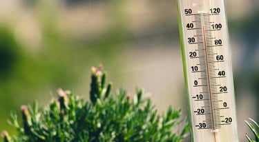 Glass thermometer