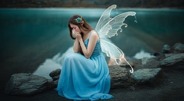 Fairy crying at Ansoo lake
