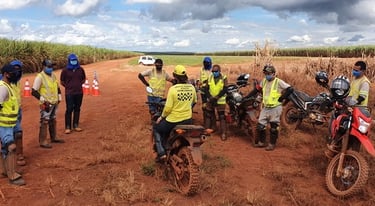CURSO DE PILOTAGEM DE MOTO OFF ROAD