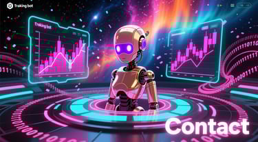 a robot with a robot in a futuristic setting