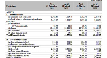 assets of balance sheet of sbfc finance ipo analysis_the moat investor