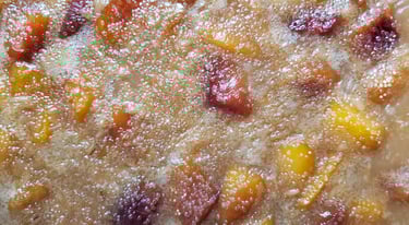 Nectarine / Pear Dish