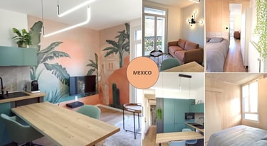 Location appartement "Mexico" pour cure thermale à Lamalou les bains