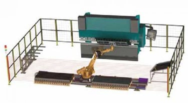 integración en México robot industrial chino de calidad estun para prensa dobladora CNC