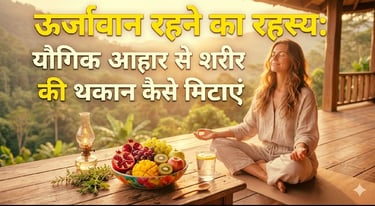 ऊर्जावान रहने का रहस्य: यौगिक आहार से शरीर की थकान कैसे मिटाएं