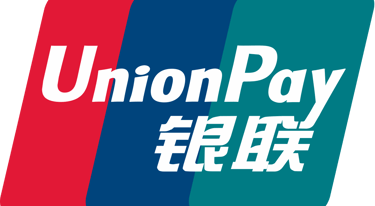 We accept UnionPay.