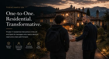 1-1 residentials with damon in UK & Spain